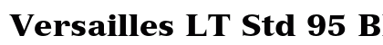 Versailles LT Std 95 Black preview