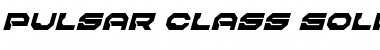 Download Pulsar Class Solid Semi-Condensed Italic Font