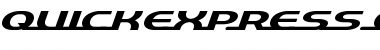 QuickExpress Regular Font