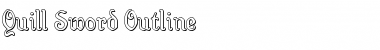 Download Quill Sword Outline Font Download Quill Sword Outline Font