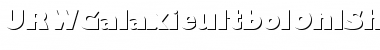 URWGalaxieultbolOnlShaD Regular Font