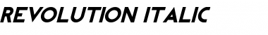 Download REVOLUTION Italic Font Download REVOLUTION Italic Font