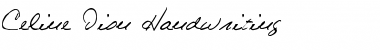 Celine Dion Handwriting Font