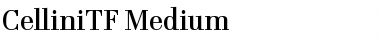 CelliniTF-Medium Regular Font