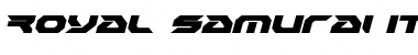 Download Royal Samurai Italic Font Download Royal Samurai Italic Font