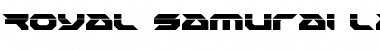 Download Royal Samurai Laser Font Download Royal Samurai Laser Font