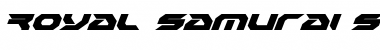 Download Royal Samurai Super-Italic Font Download Royal Samurai Super-Italic Font