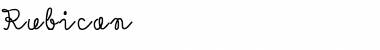 Download Rubican Font Download Rubican Font