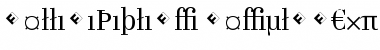 CelliniTitling-RegularExp Font