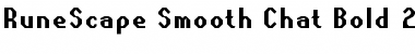 RuneScape Smooth Chat Bold 2 Font