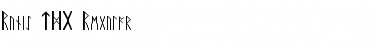 Runic_TDG Font