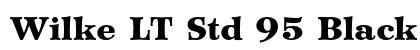 Wilke LT Std 95 Black preview