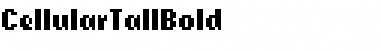 CellularTallBold Font