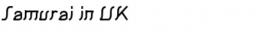 Download Samurai in UK Font Download Samurai in UK Font