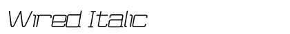Wired Italic Preview