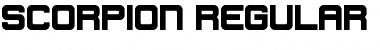 Scorpion Regular Font Scorpion Regular Font