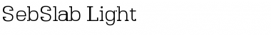 Seb Slab Light Font