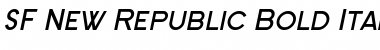 SF New Republic SC Font