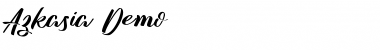 Azkasia Font