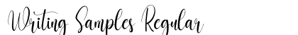 Writing Samples Regular preview