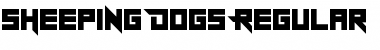 Sheeping Dogs Font