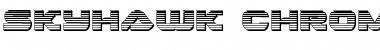Skyhawk Chrome Font
