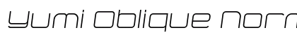 Yumi Oblique Normal Preview