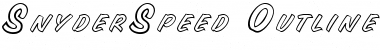 Download SnyderSpeed-Outline Font Download SnyderSpeed-Outline Font