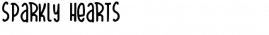 Sparkly Hearts Font