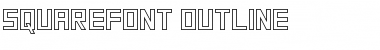 SquareFont Outline Font