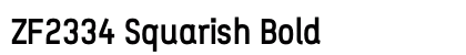 ZF2334 Squarish Bold Preview