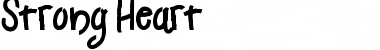 Strong Heart Font