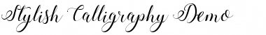 Download Stylish Calligraphy Demo Font