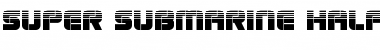 Super Submarine Halftone Font