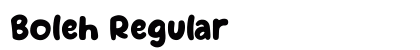 Boleh Regular