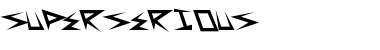 SuperSerious Font