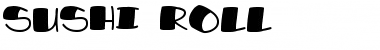 Sushi Roll Font