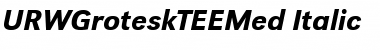 URWGroteskTEEMed Font