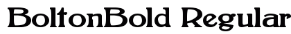 BoltonBold Regular