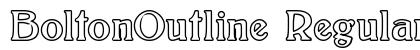 BoltonOutline Regular preview