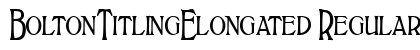BoltonTitlingElongated Regular preview