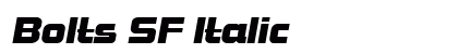 Bolts SF Italic Preview