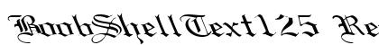BoobShellText125 Regular preview