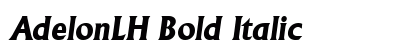 AdelonLH Bold Italic preview