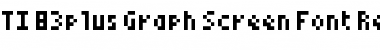 Download TI-83+ Graph Screen Font Font Download TI-83+ Graph Screen Font Font