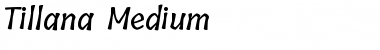 Tillana Medium Font