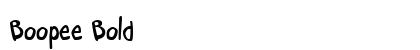 Boopee Bold preview