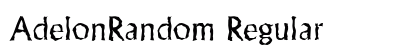 AdelonRandom Regular