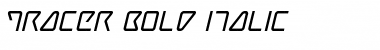 Tracer Bold Italic Font