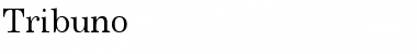 Tribuno Font